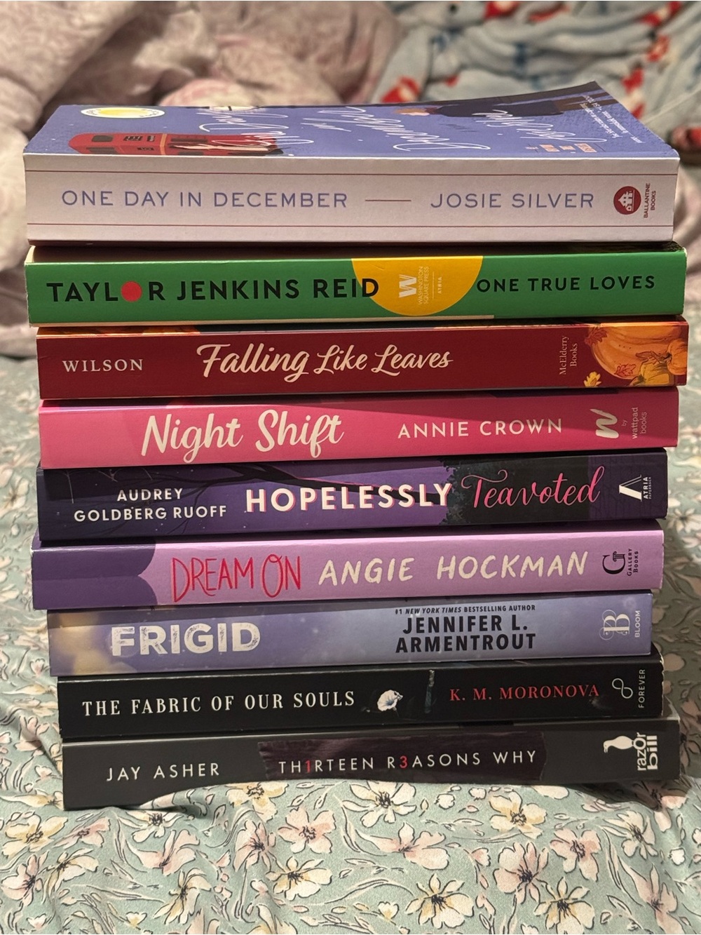 9 Romance Paperback Books